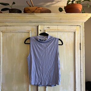 Sleeveless Periwinkle Women's Top